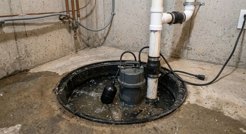 Basement Drainage Installation in Mobile, AL